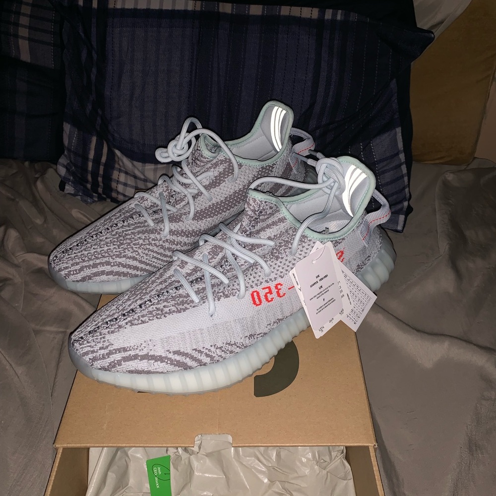Yeezy blue tint